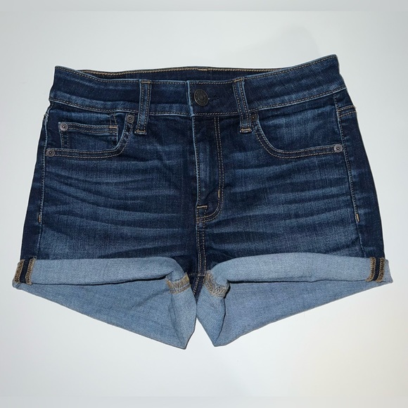 American Eagle Outfitters Next Level Stretch Jean Shorts - Picture 1 of 2